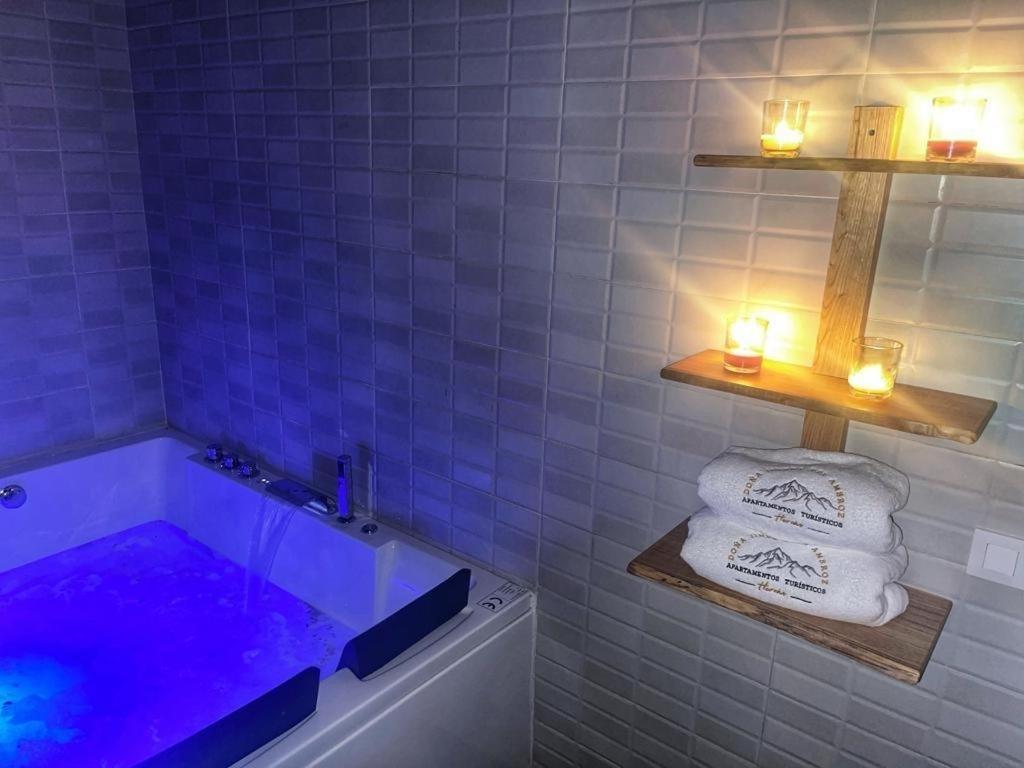 Apartamentos Dona Jimena Del Ambroz 4 Estrellas Complejo Unico En El Centro Del Pueblo - Piscina Ya Abierta Hervas Ngoại thất bức ảnh