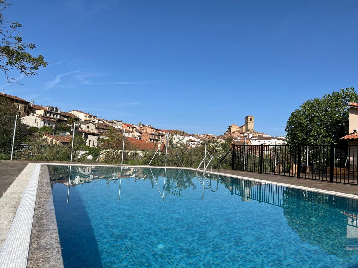Apartamentos Dona Jimena Del Ambroz 4 Estrellas Complejo Unico En El Centro Del Pueblo - Piscina Ya Abierta Hervas Ngoại thất bức ảnh